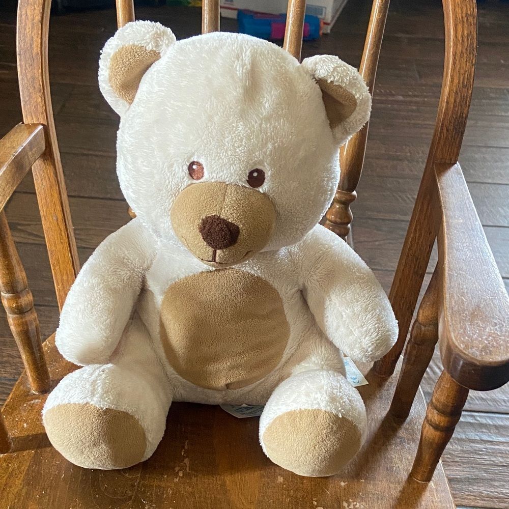 Build-A-Bear Cream and Brown Plush Toy